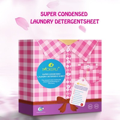 OEM Private Label Healthier Super Condensed Laundry Detergent Sheets